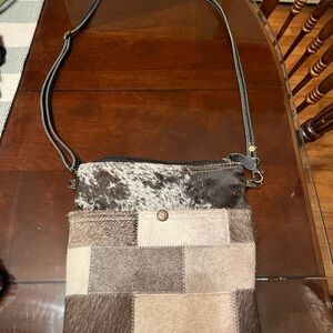 Patchwork Leather Crossbody Bag